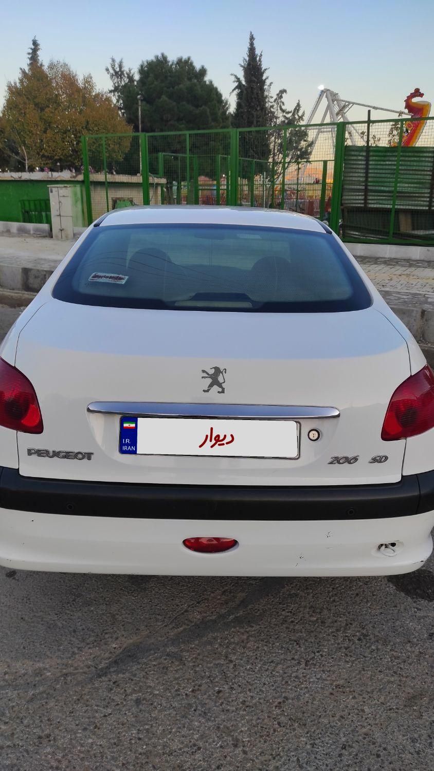 پژو 206 SD v8 - 1396