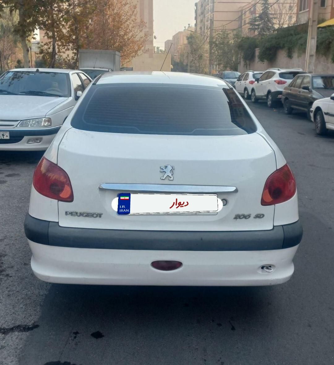 پژو 206 SD v8 - 1389