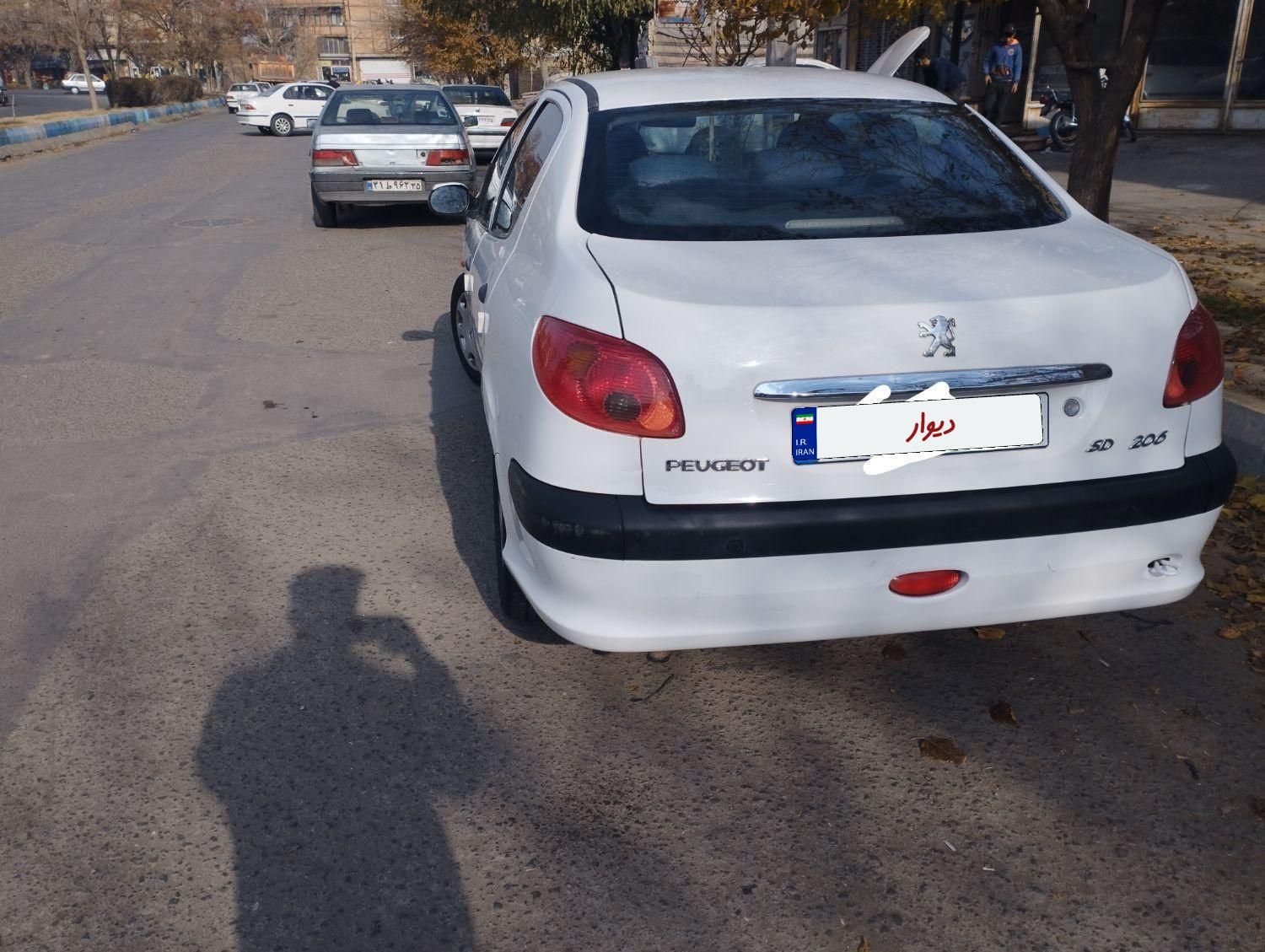 پژو 206 SD v8 - 1396