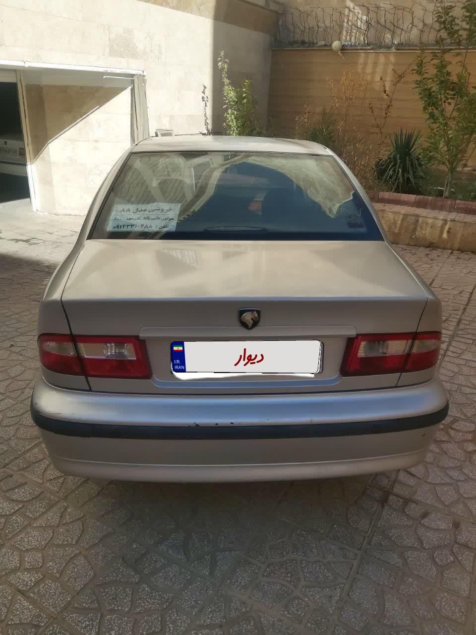 سمند LX EF7 دوگانه سوز - 1388