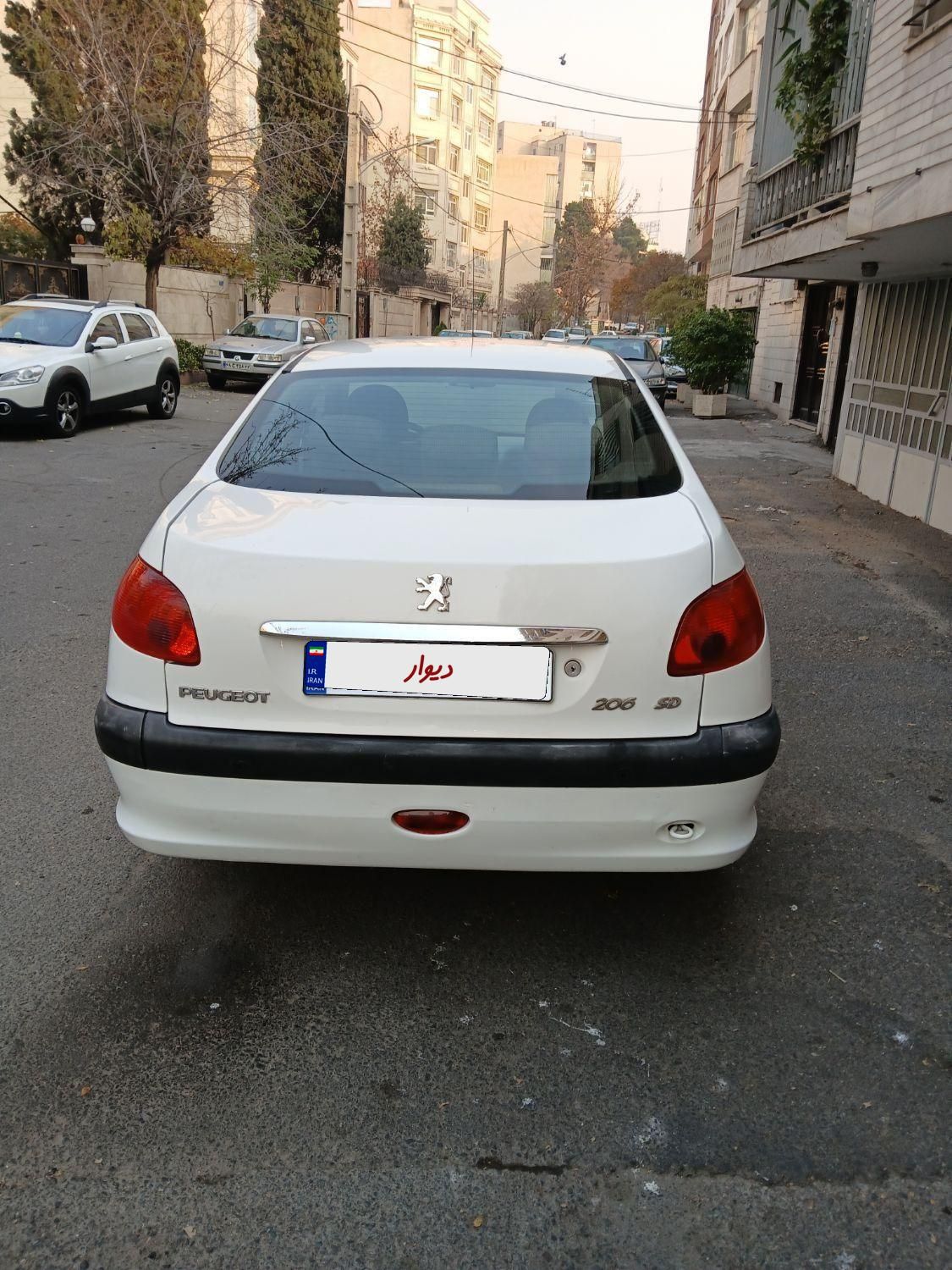 پژو 206 SD v8 - 1394