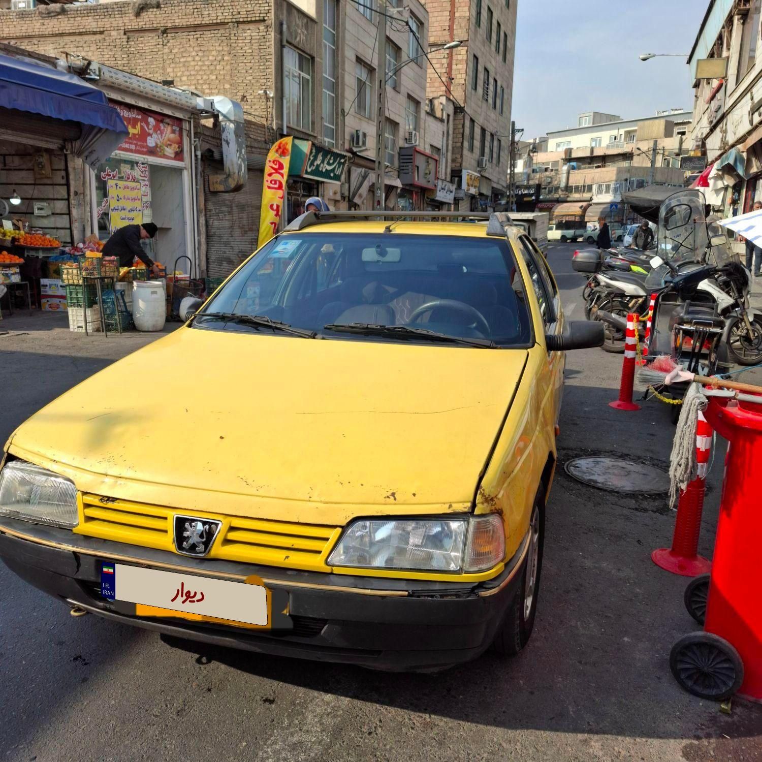 پژو 405 GLI - دوگانه سوز CNG - 1386