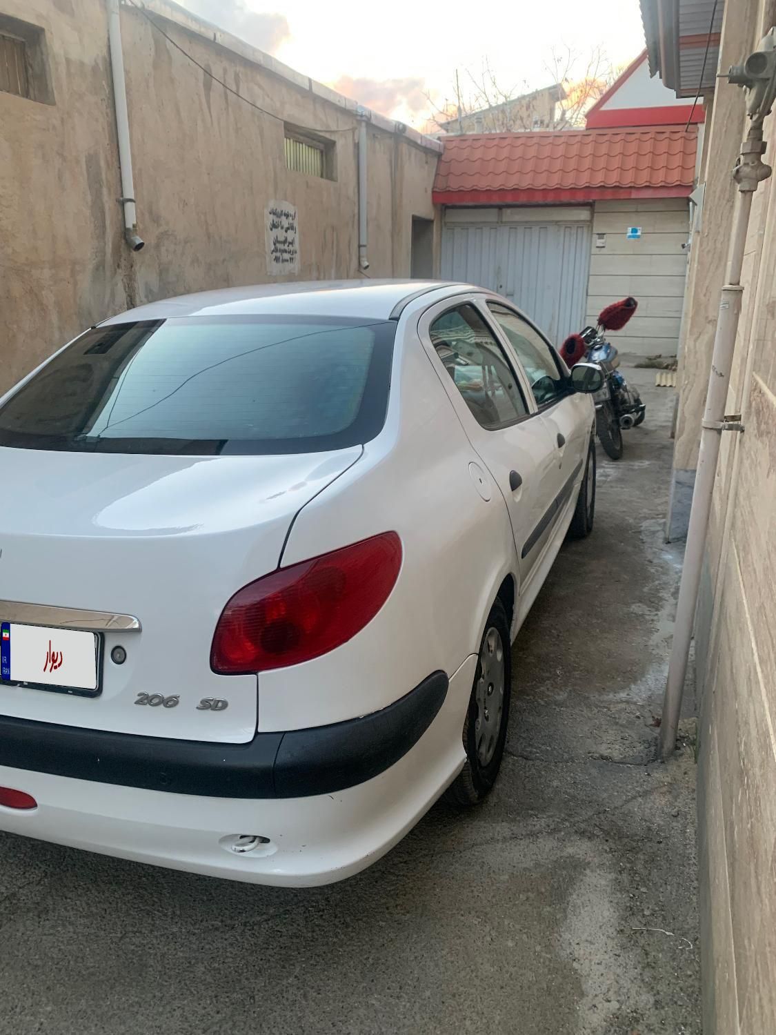 پژو 206 SD v8 - 1395