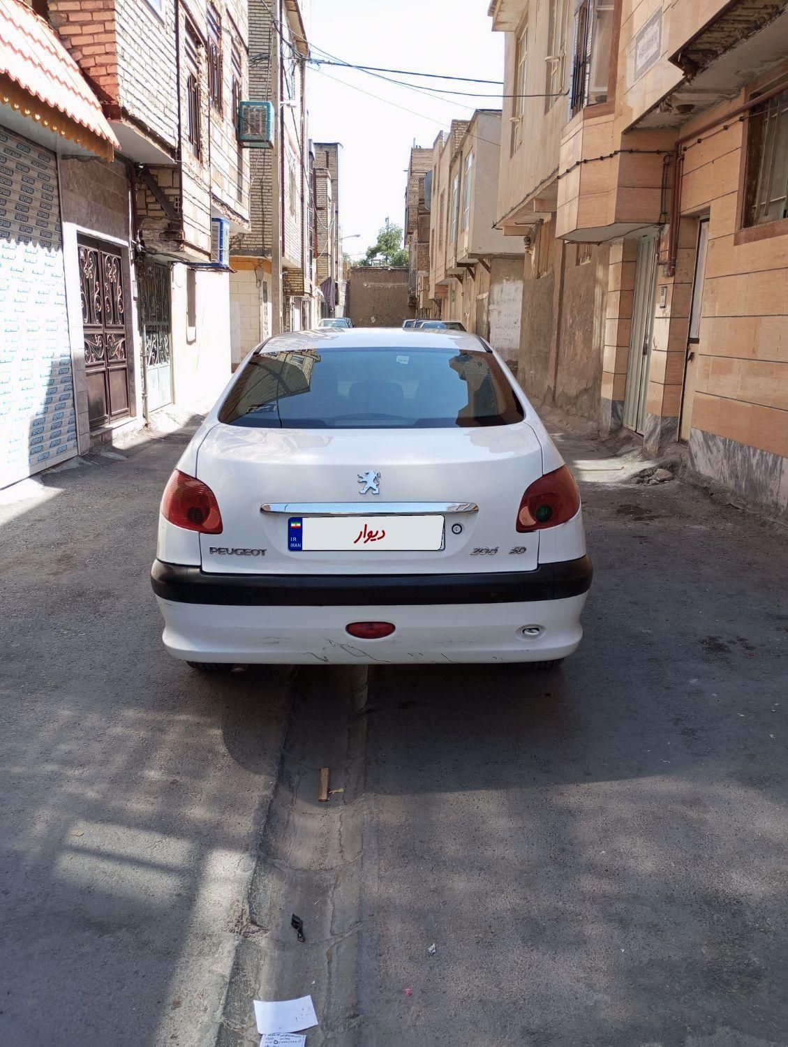 پژو 206 SD v8 - 1396