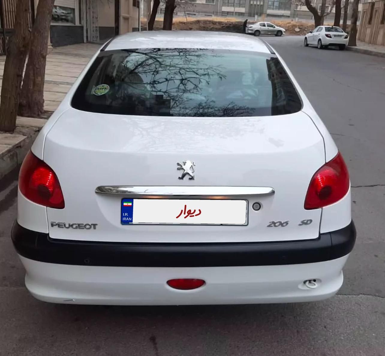 پژو 206 SD v8 - 1388