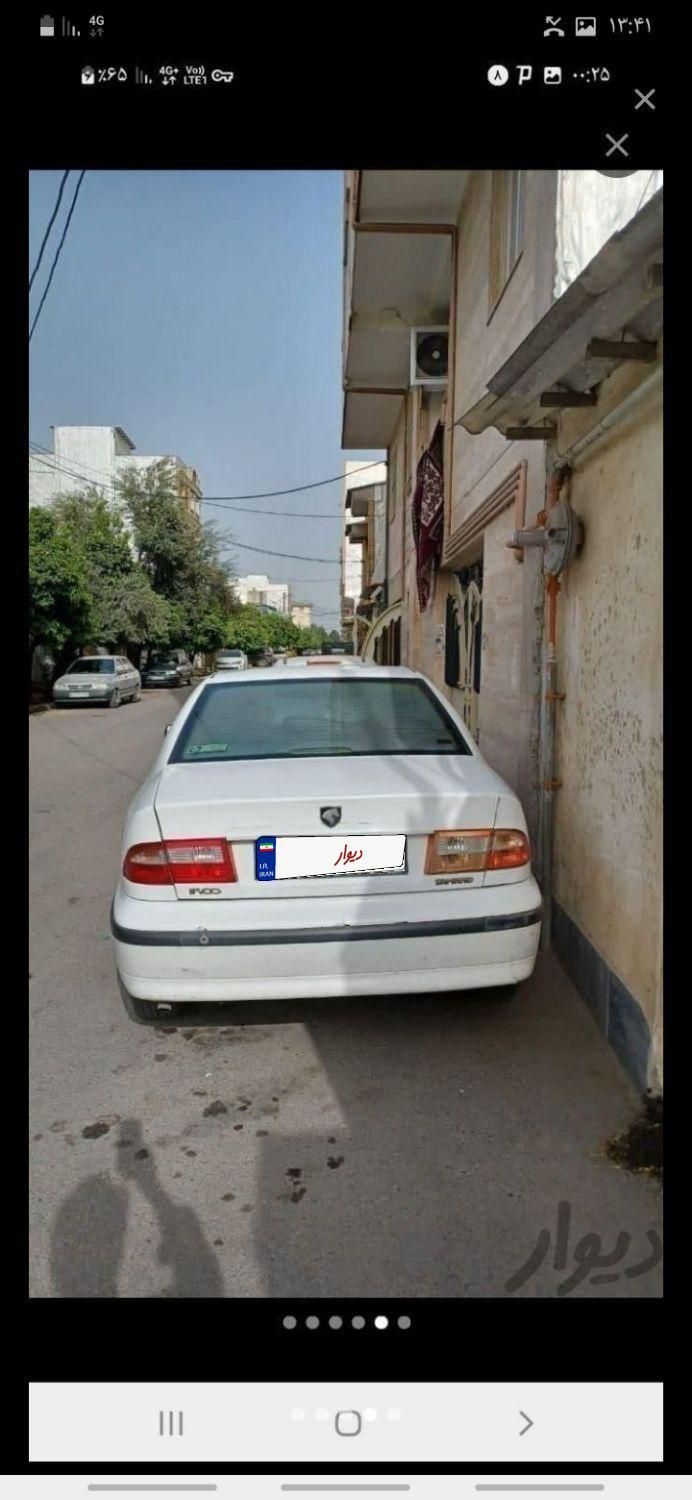 سمند LX EF7 دوگانه سوز - 1389