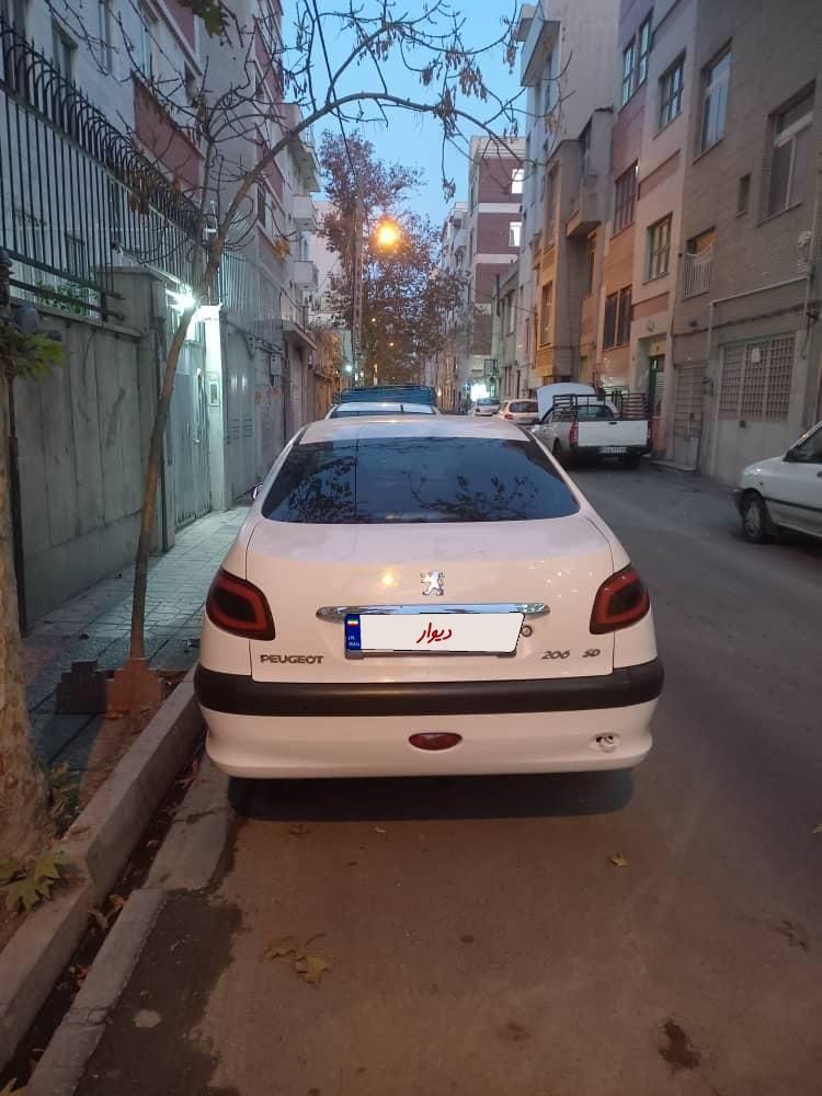 پژو 206 SD v8 - 1398