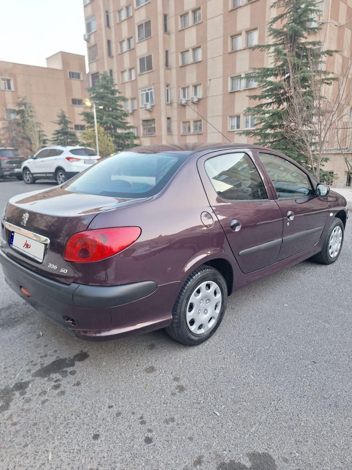 پژو 206 SD v8 - 1391