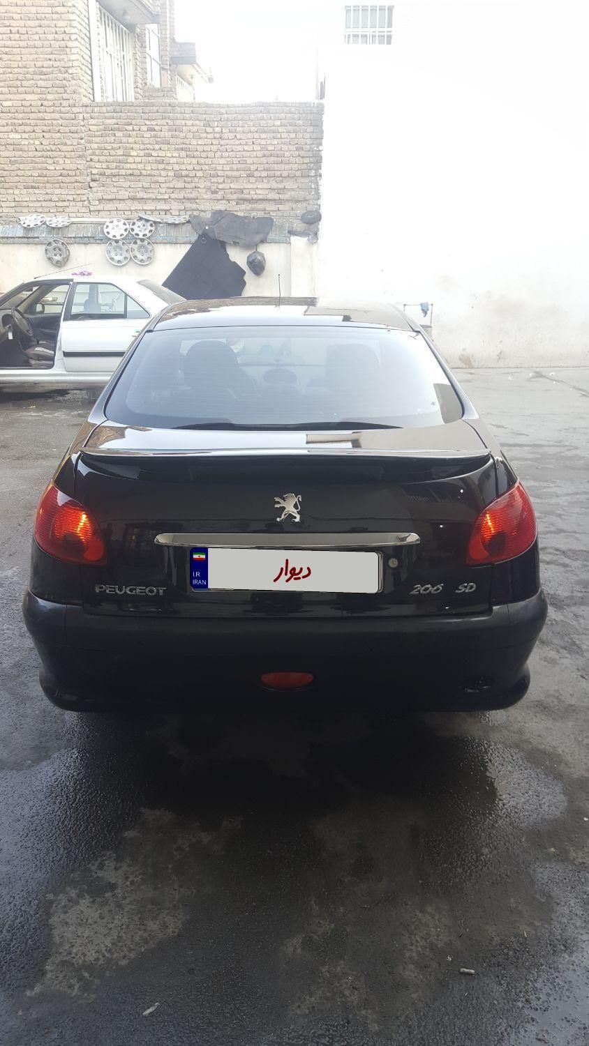 پژو 206 SD v8 - 1396