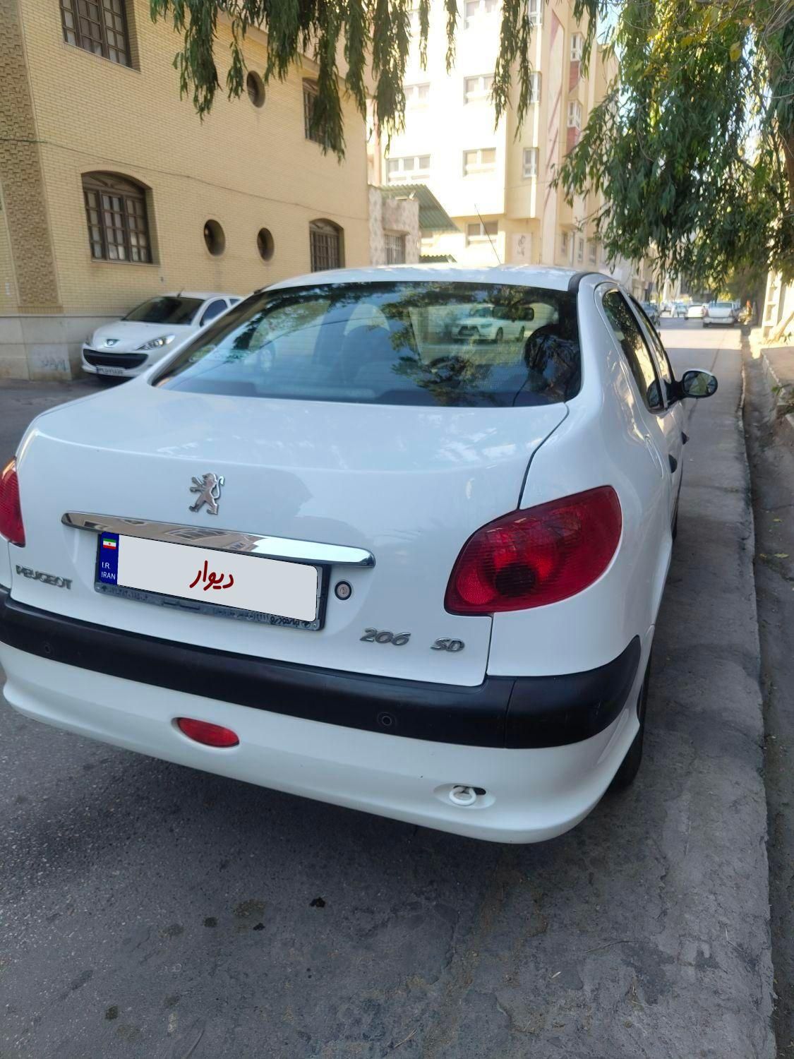 پژو 206 SD v8 - 1397