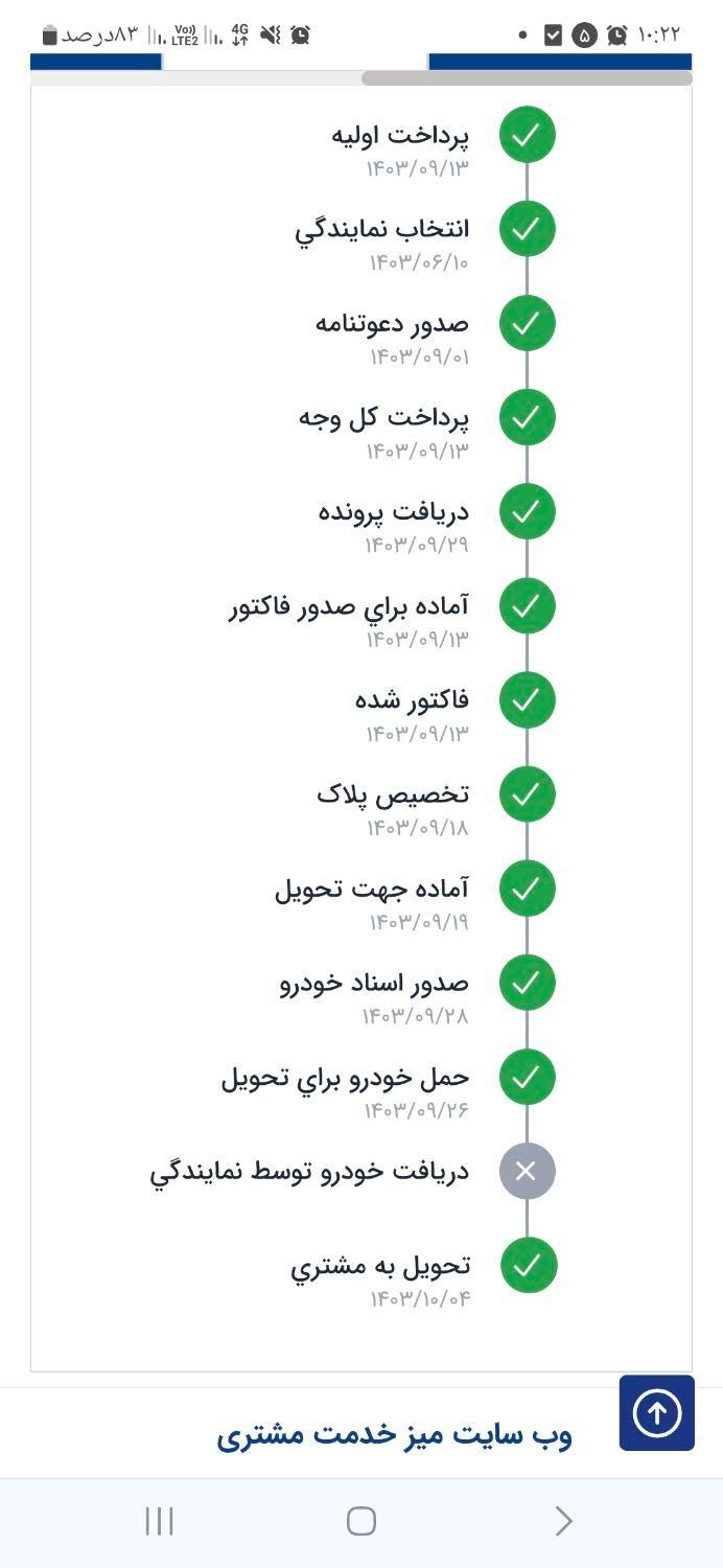 سمند سورن پلاس EF7 بنزینی - 1403