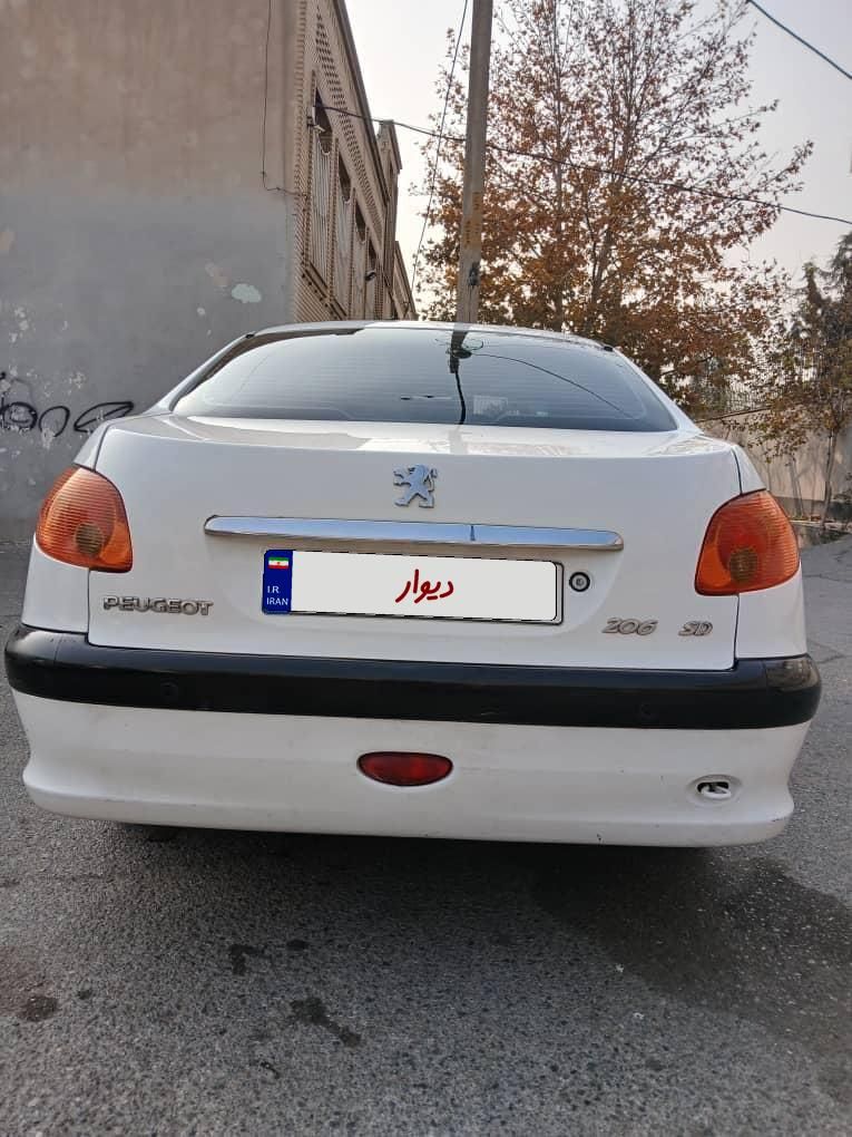 پژو 206 SD v8 - 1393