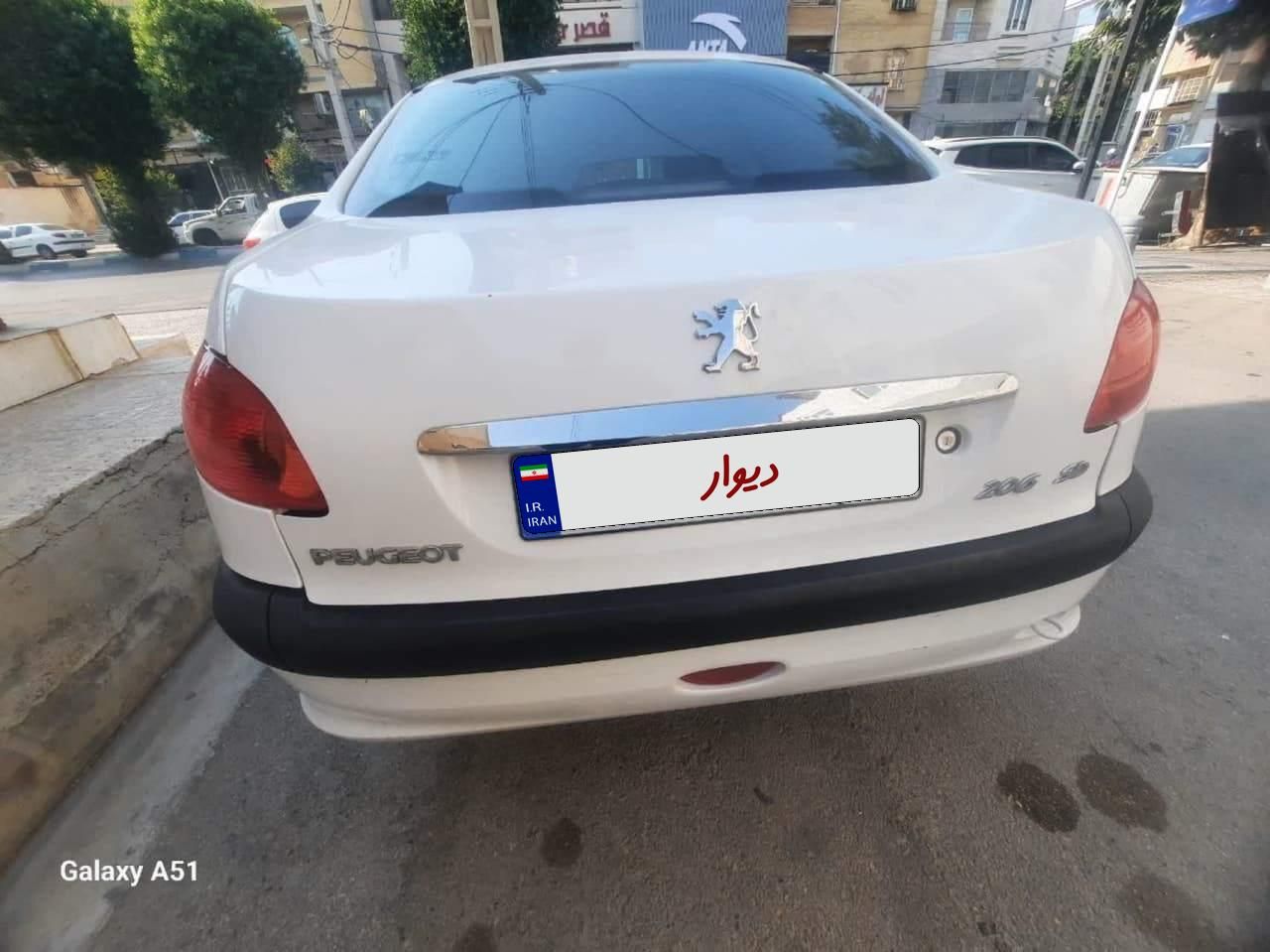 پژو 206 SD v8 - 1395