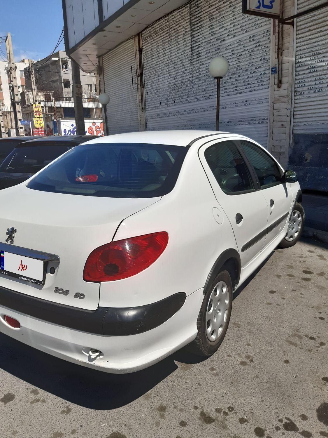 پژو 206 SD v8 - 1389