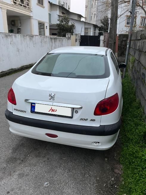 پژو 206 SD v8 - 1395