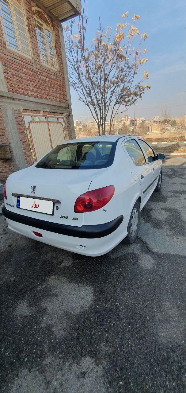 پژو 206 SD v8 - 1397