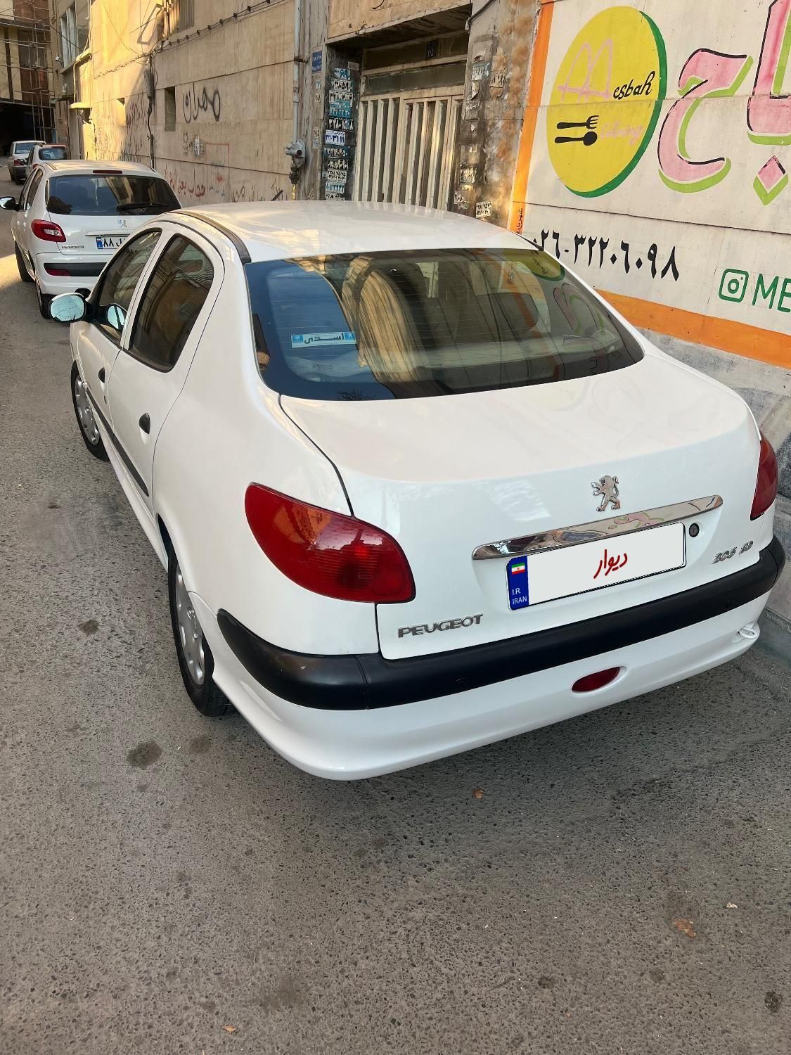 پژو 206 SD v8 - 1396