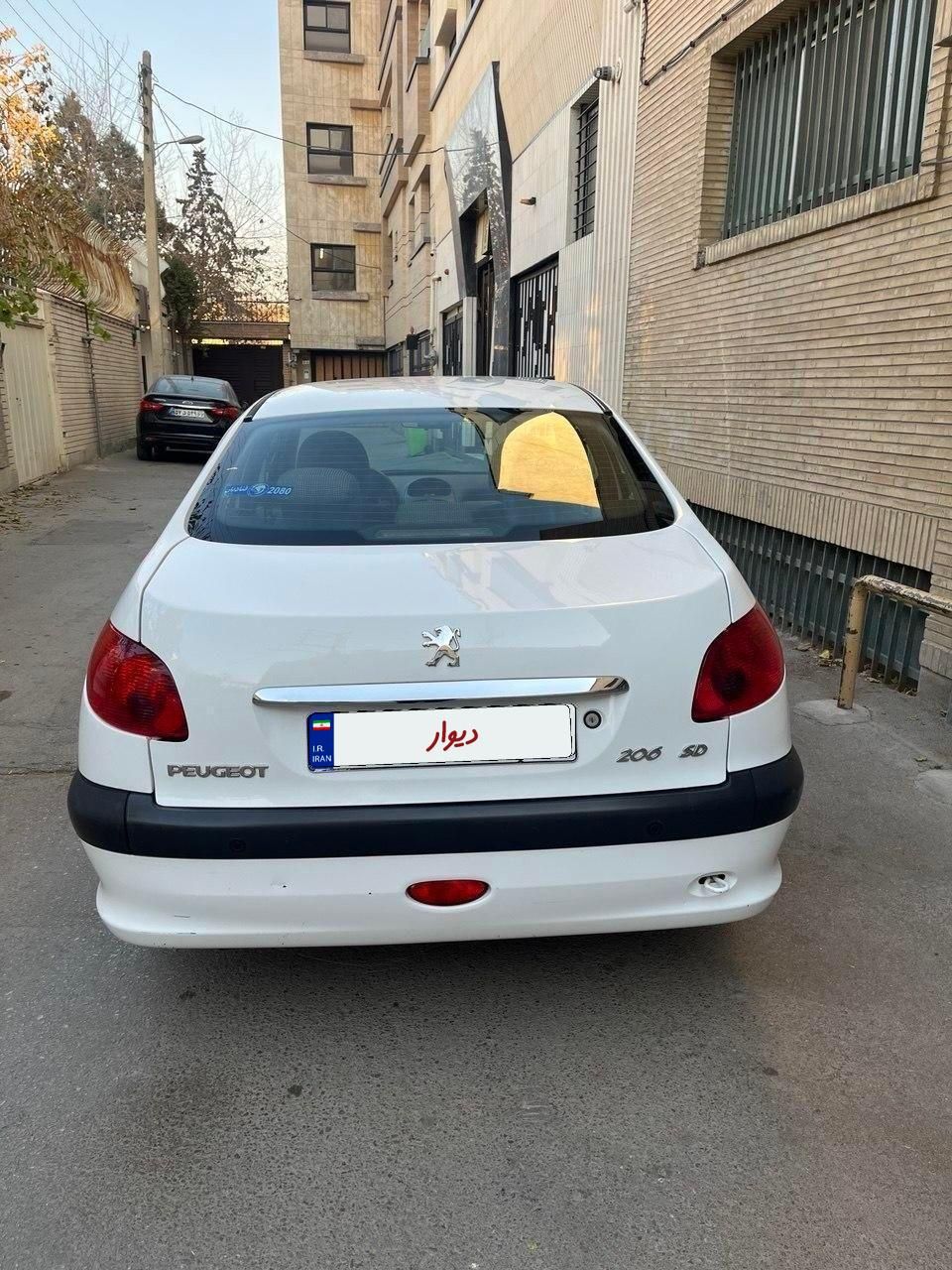 پژو 206 SD v8 - 1396