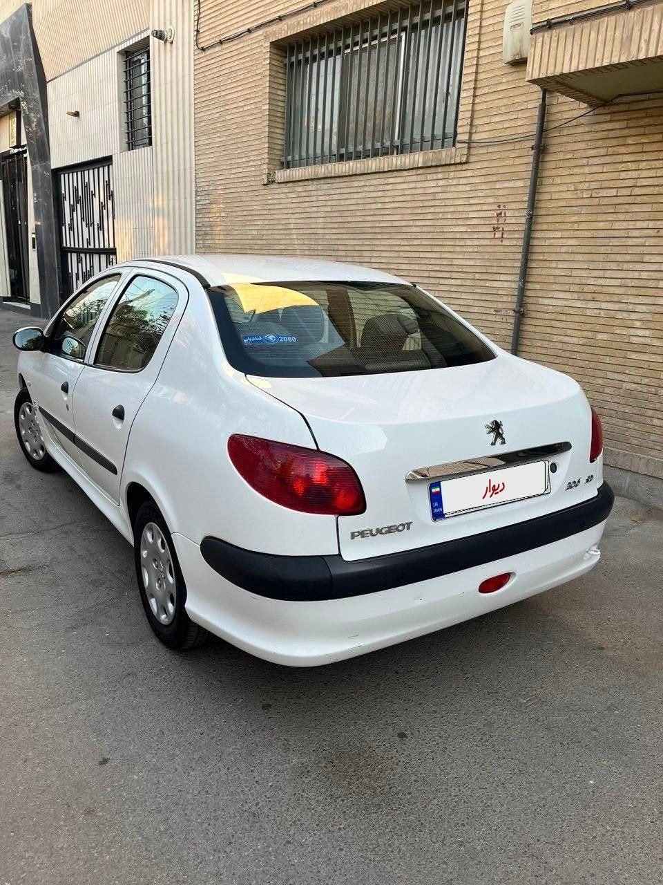 پژو 206 SD v8 - 1396