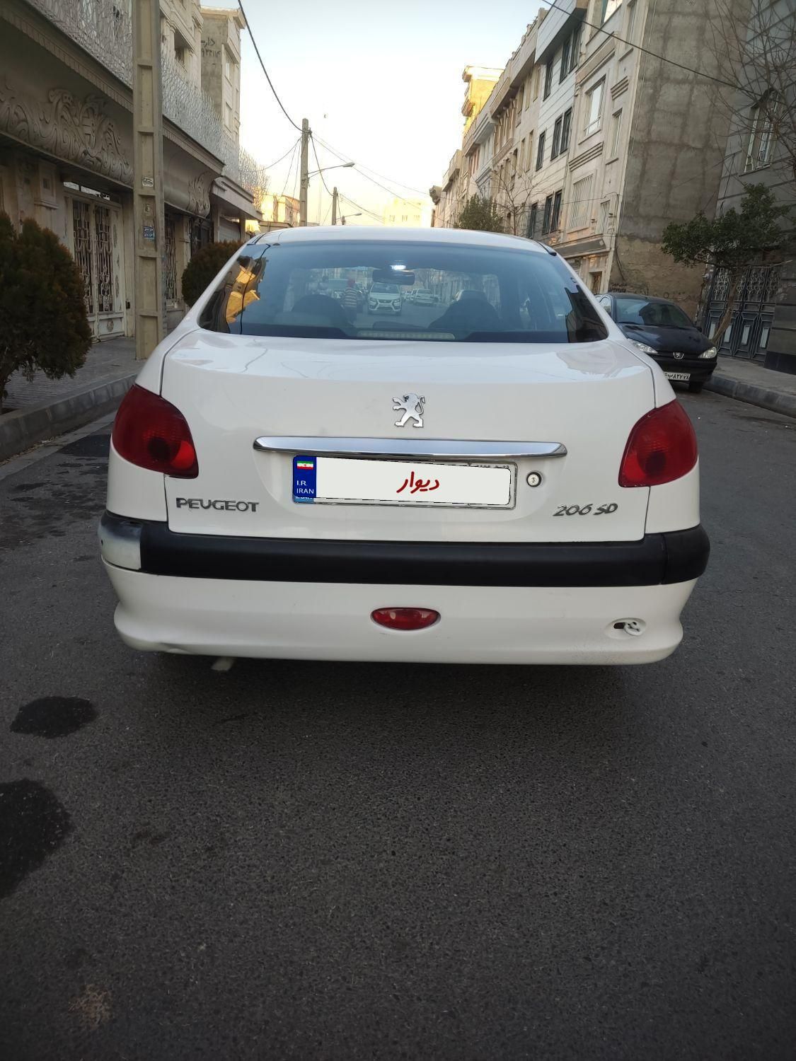 پژو 206 SD v8 - 1389