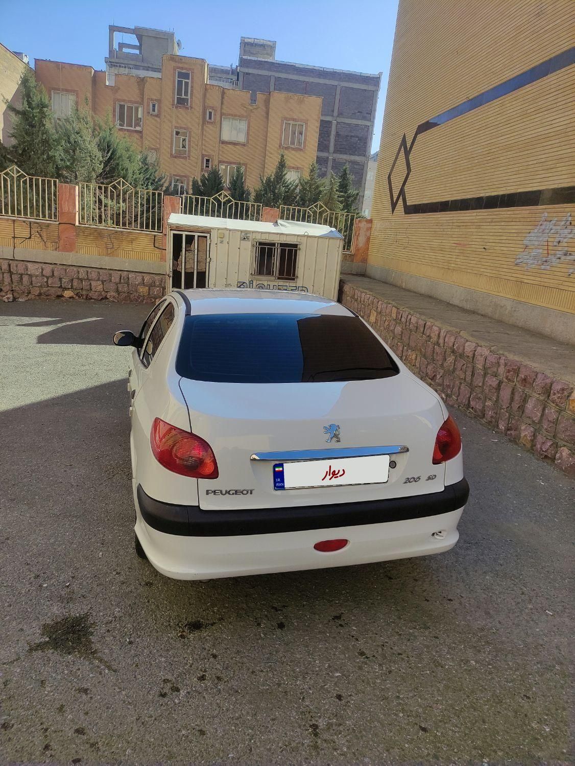 پژو 206 SD v8 - 1392