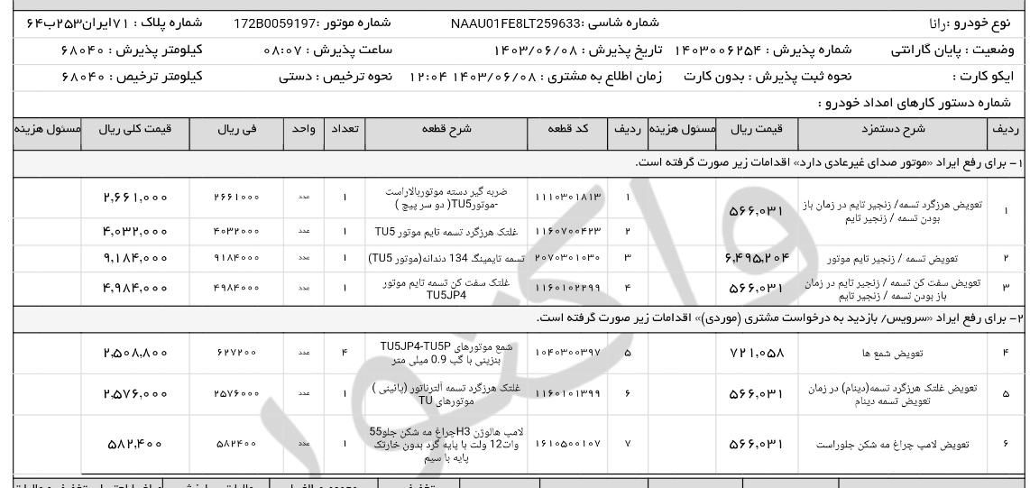 رانا پلاس دنده‌ای - 1399