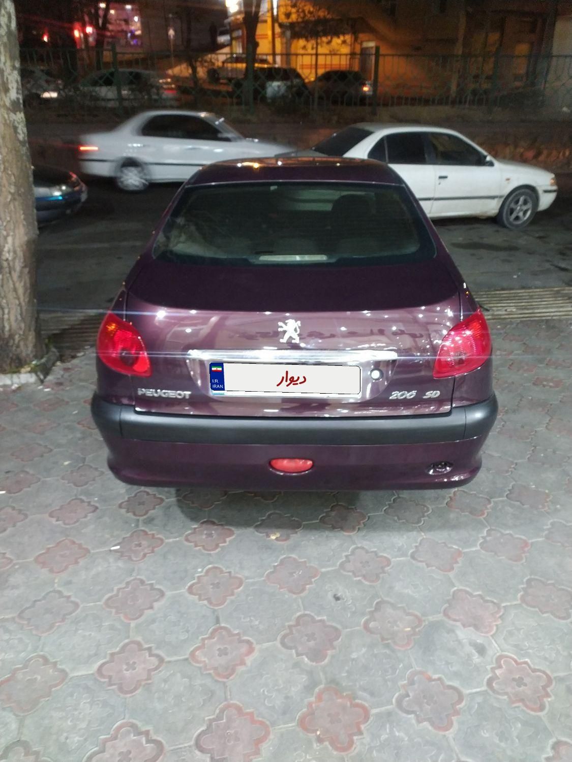 پژو 206 SD v8 - 1390