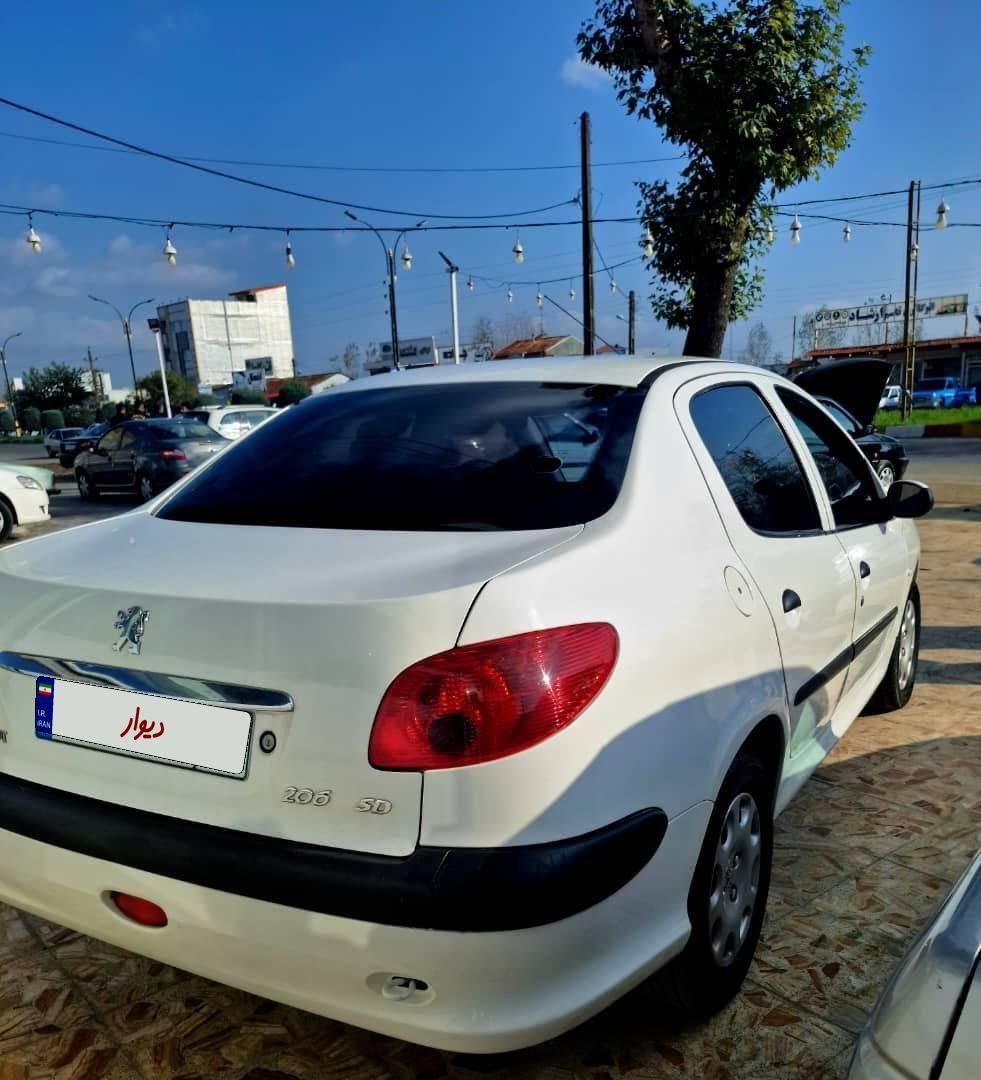 پژو 206 SD v8 - 1393