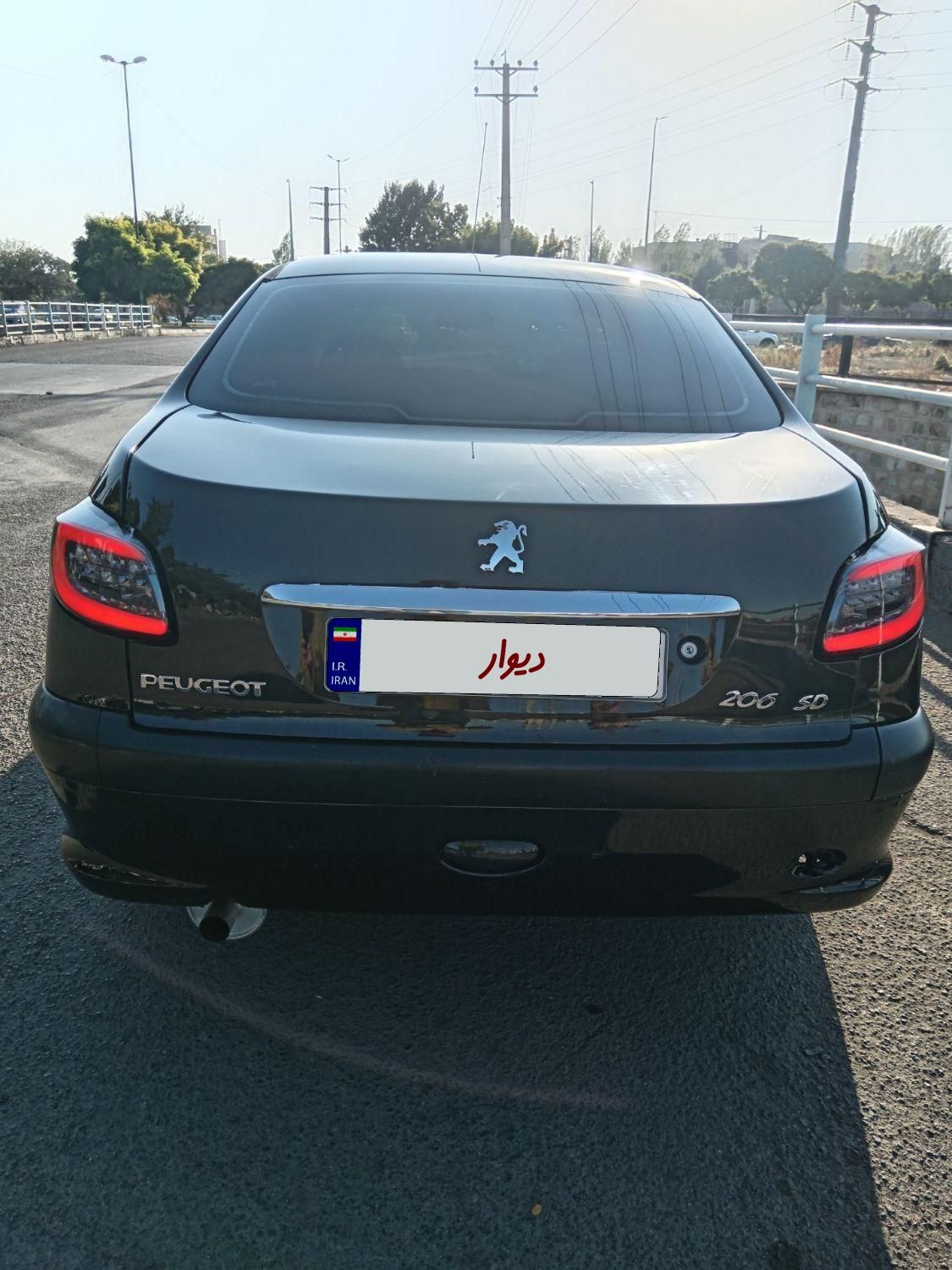 پژو 206 SD v8 - 1392