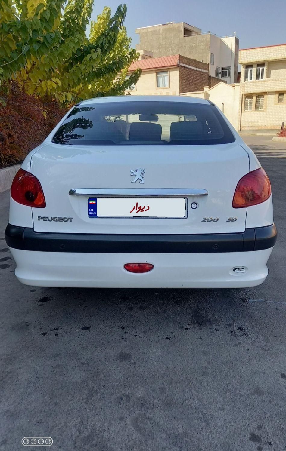 پژو 206 SD v8 - 1397