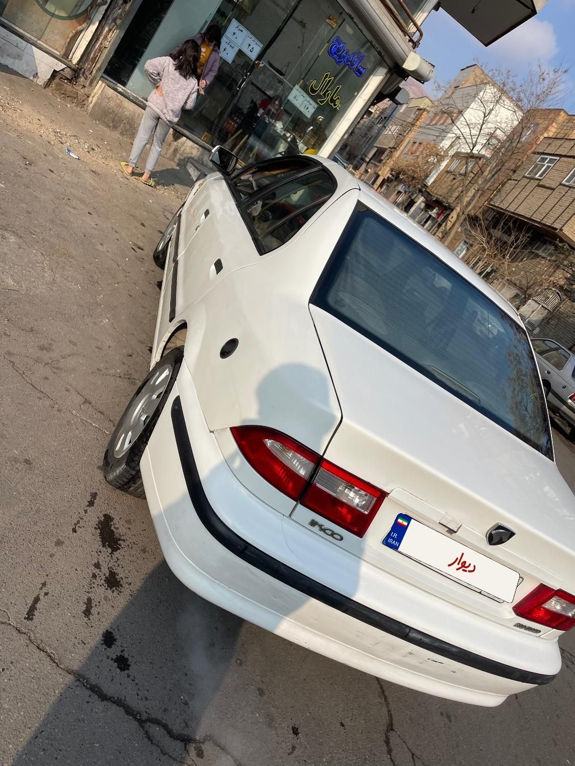 سمند LX EF7 دوگانه سوز - 1389