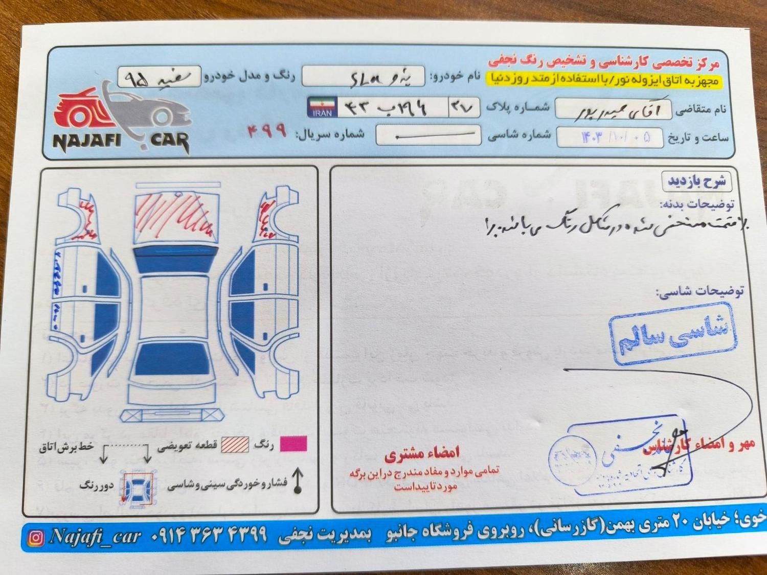 پژو 405 SLX بنزینی TU5 - 1395