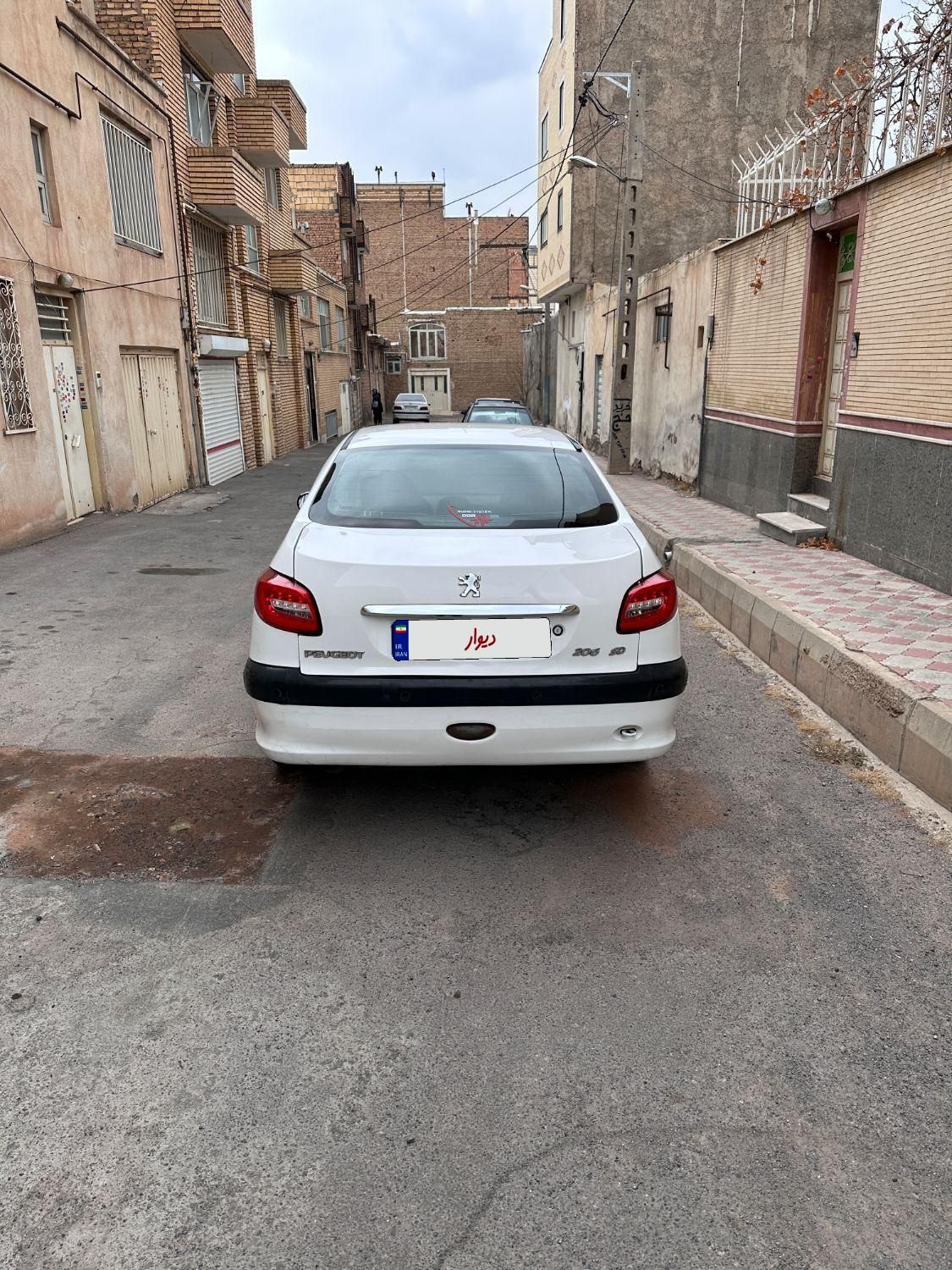 پژو 206 SD v8 - 1391