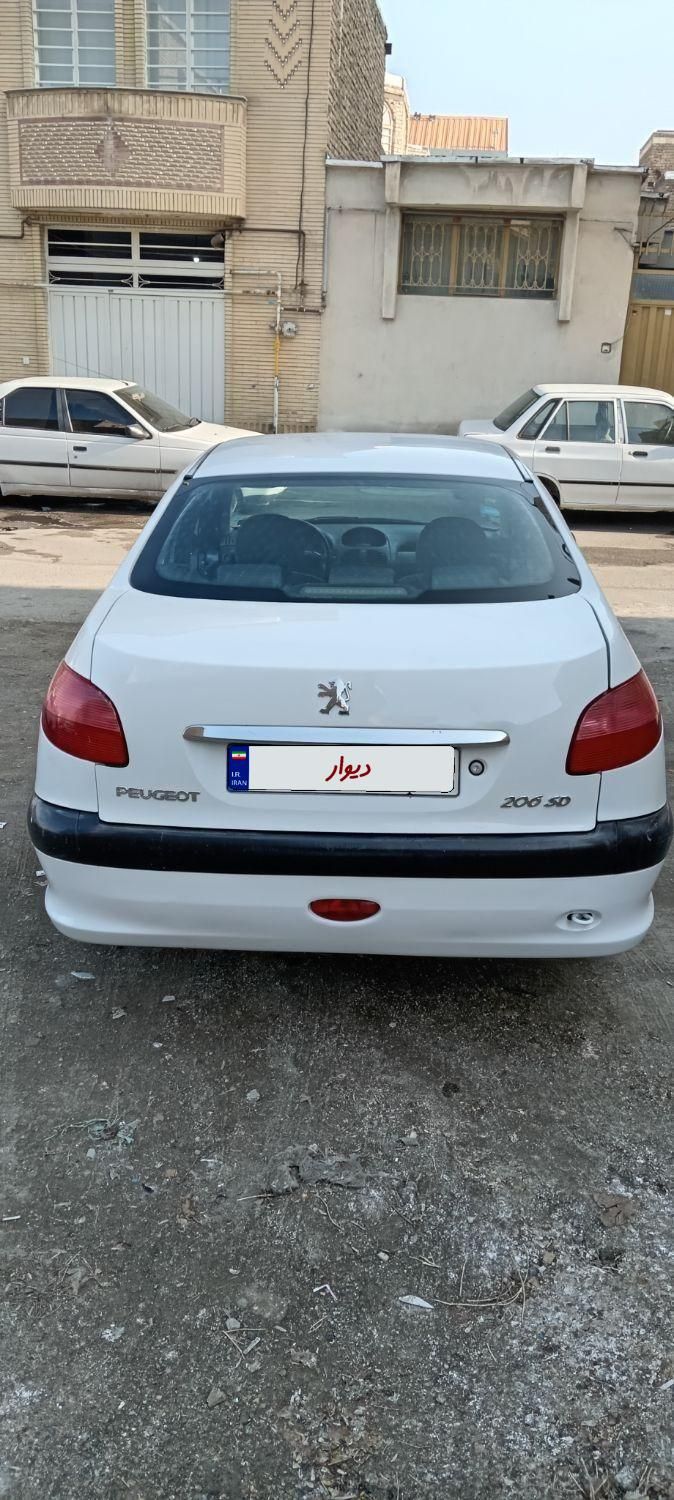 پژو 206 SD v8 - 1386