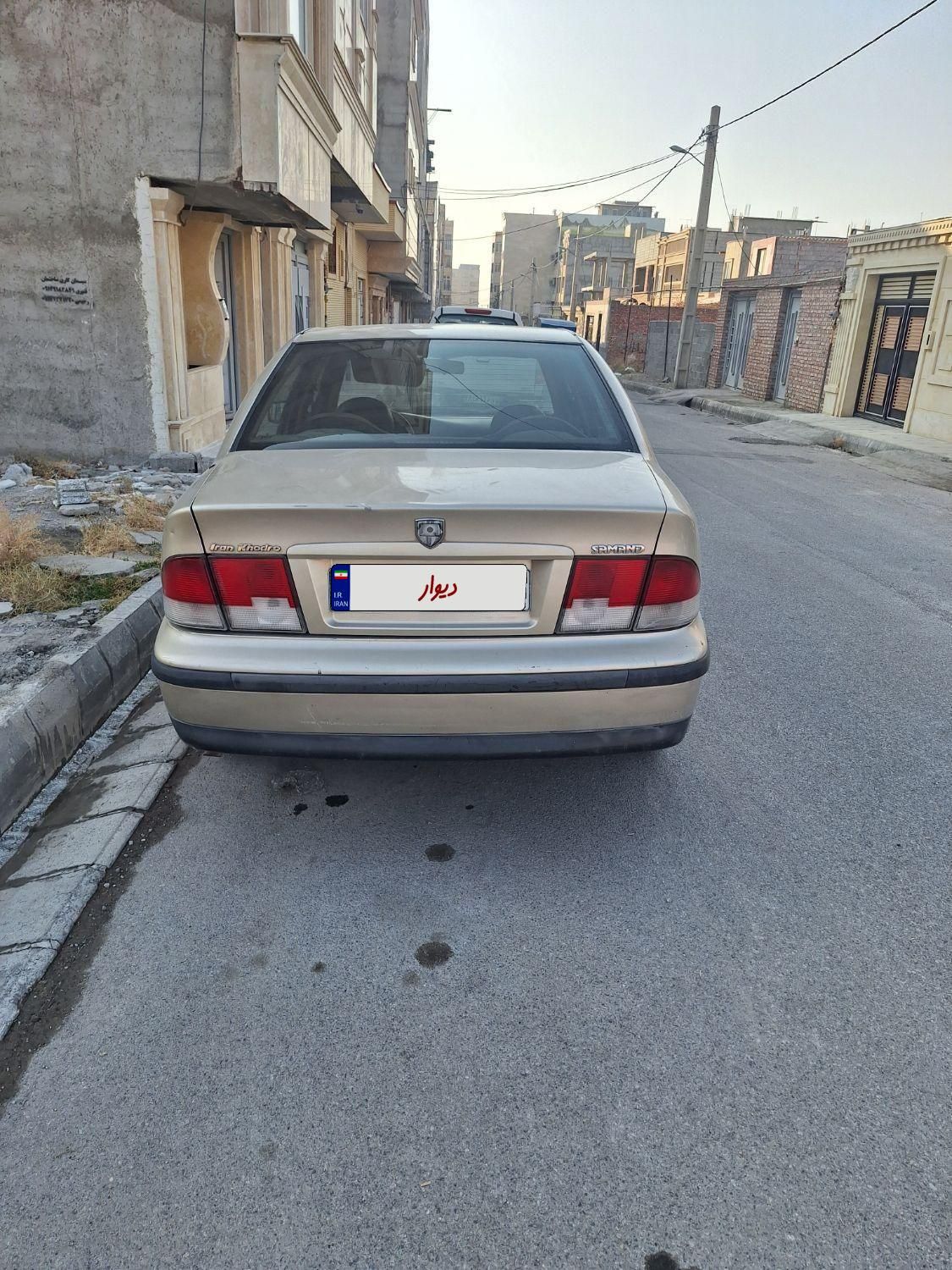 سمند LX EF7 دوگانه سوز - 1387