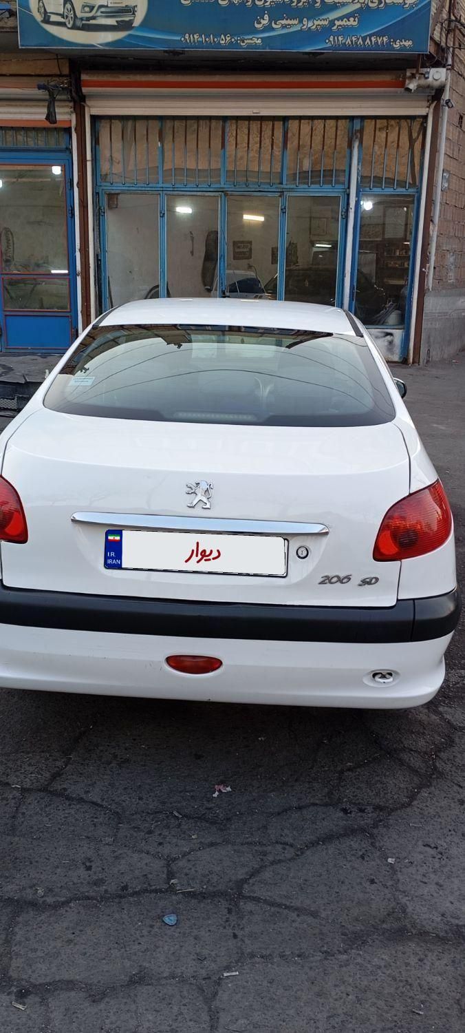 پژو 206 SD v8 - 1390