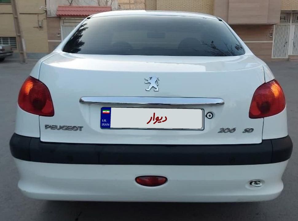 پژو 206 SD v8 - 1396