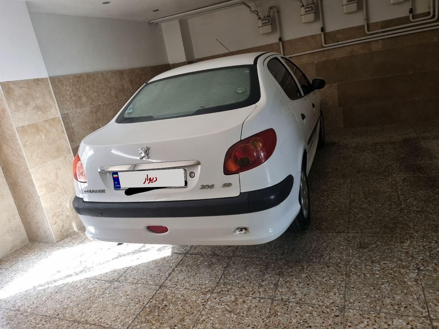 پژو 206 SD v8 - 1393