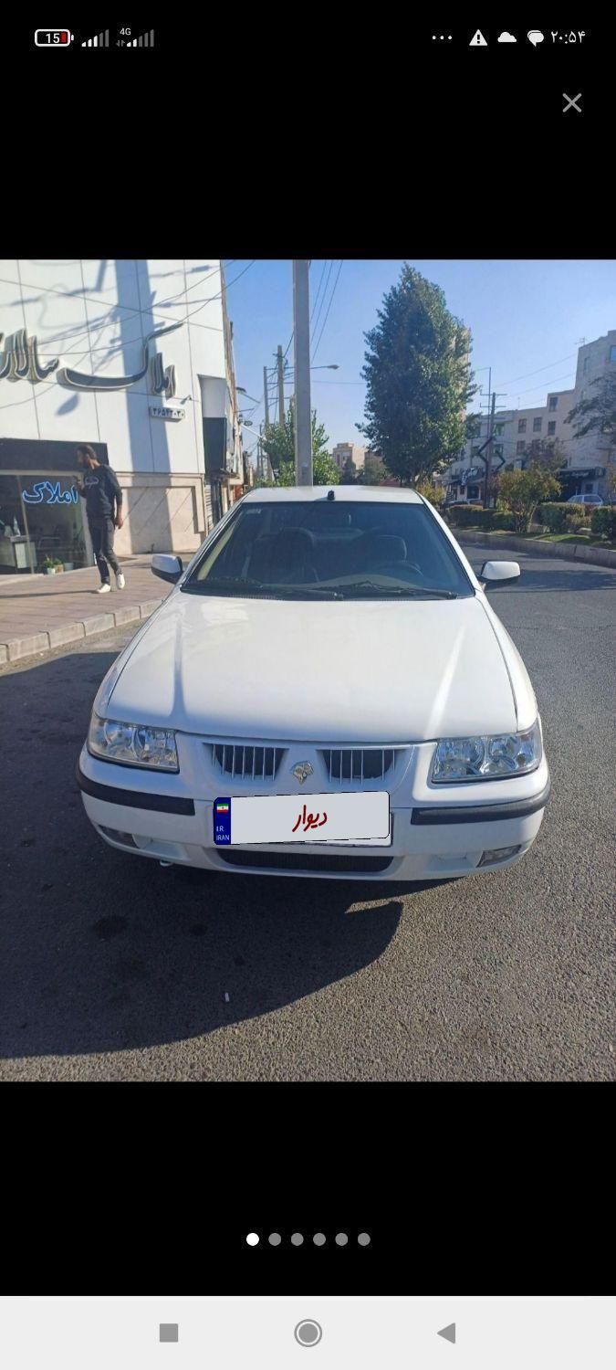 سمند LX EF7 دوگانه سوز - 1389