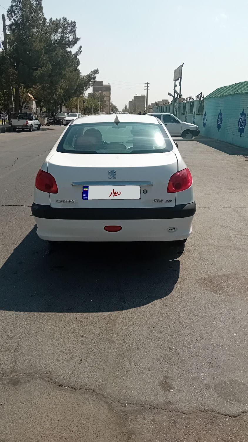 پژو 206 SD v8 - 1395