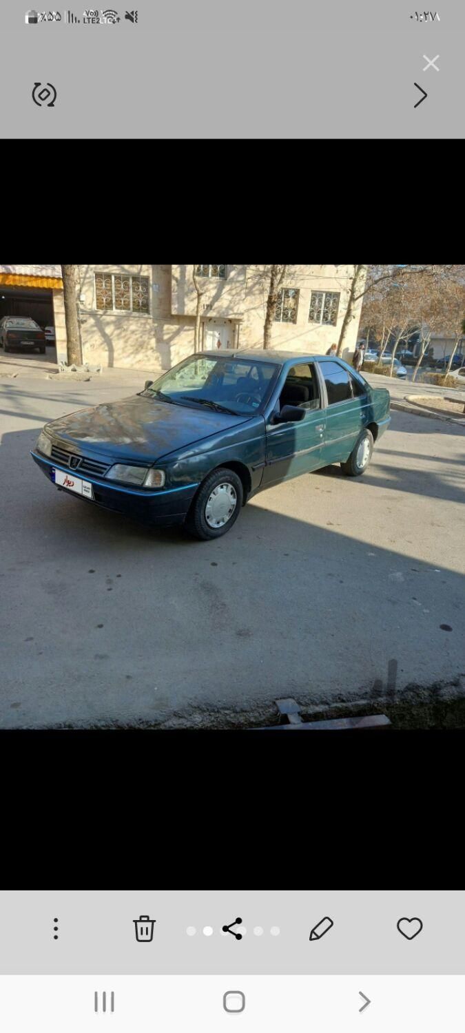 پژو 405 GLI - دوگانه سوز LPG - 1383