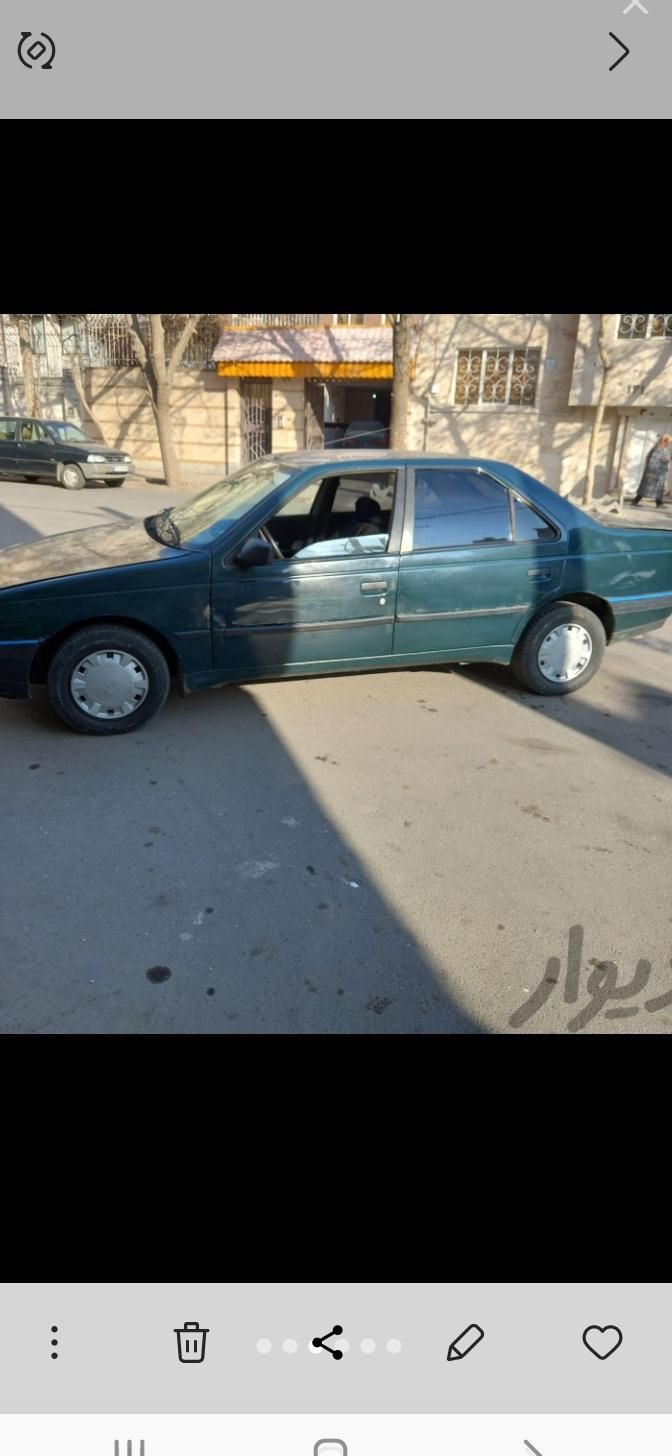 پژو 405 GLI - دوگانه سوز LPG - 1383