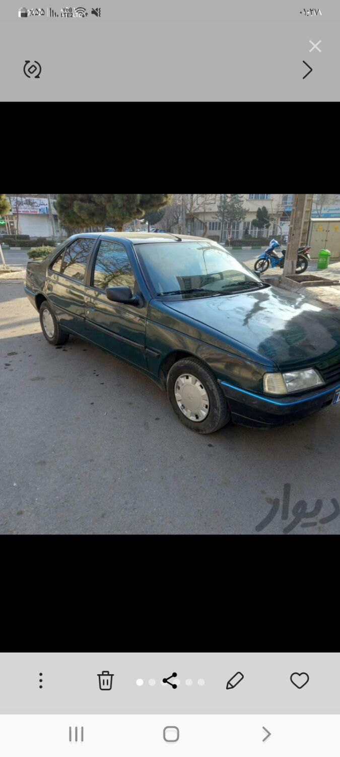 پژو 405 GLI - دوگانه سوز LPG - 1383