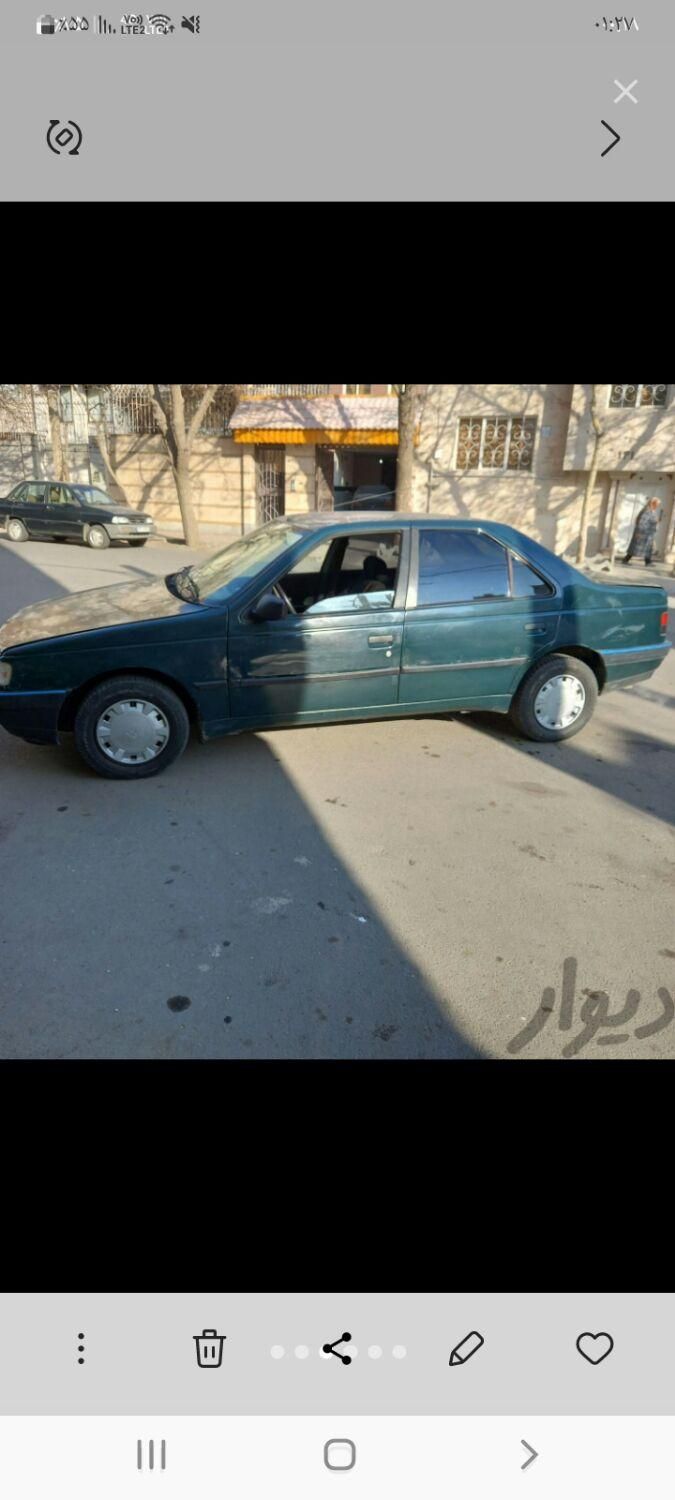 پژو 405 GLI - دوگانه سوز LPG - 1383