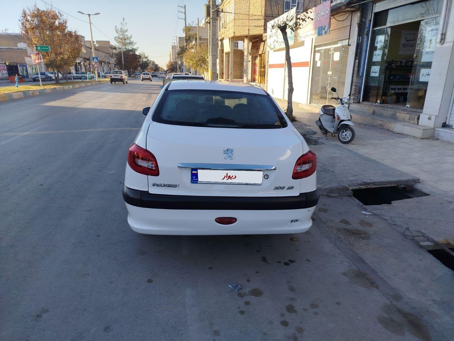 پژو 206 SD v8 - 1396