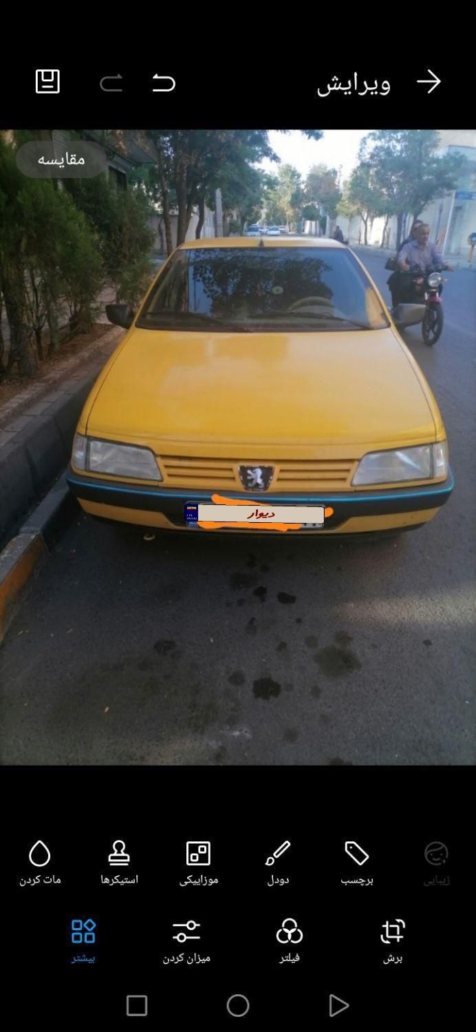 پژو 405 GL - دوگانه سوز CNG - 1372