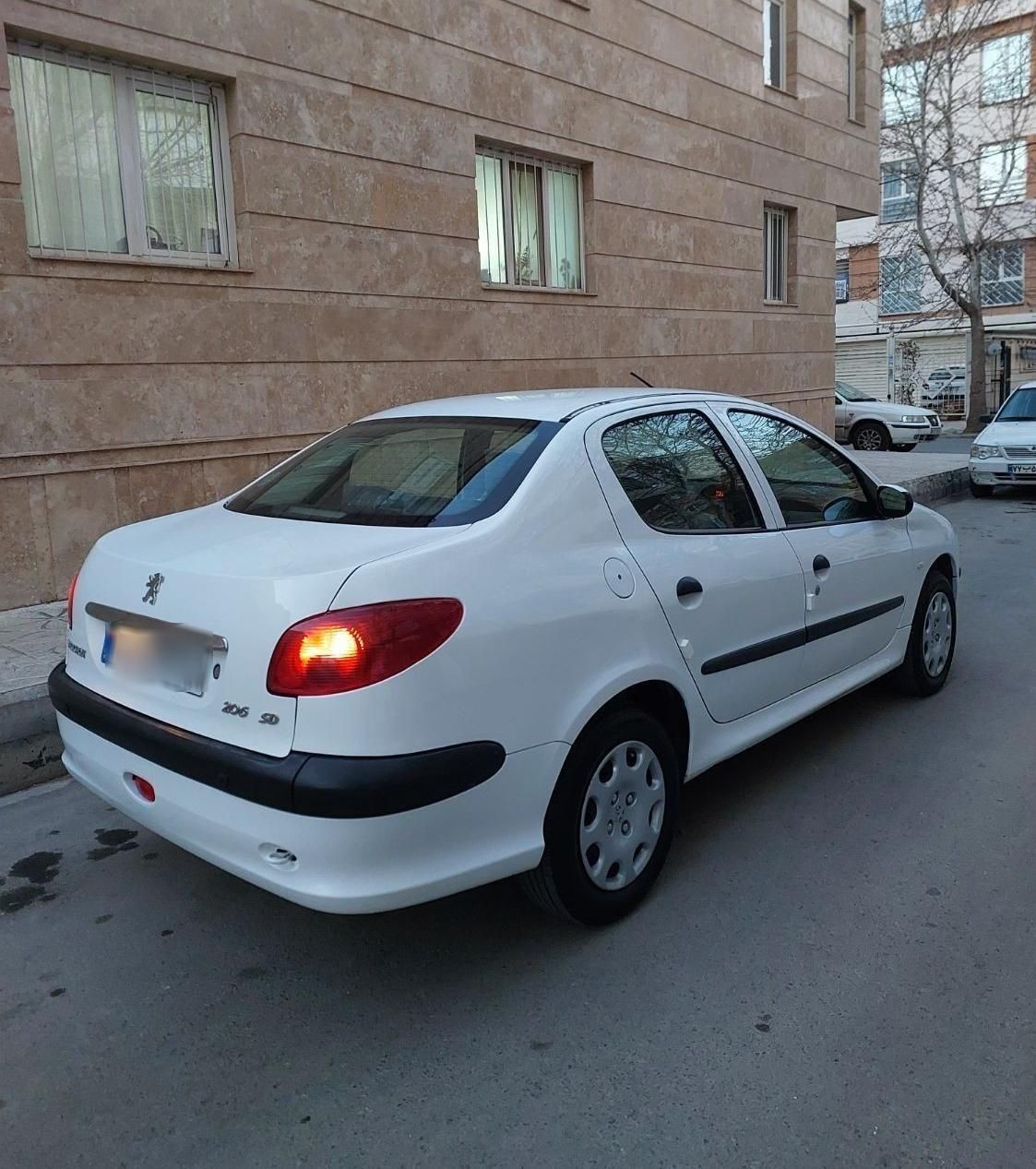 پژو 206 SD v8 - 1397