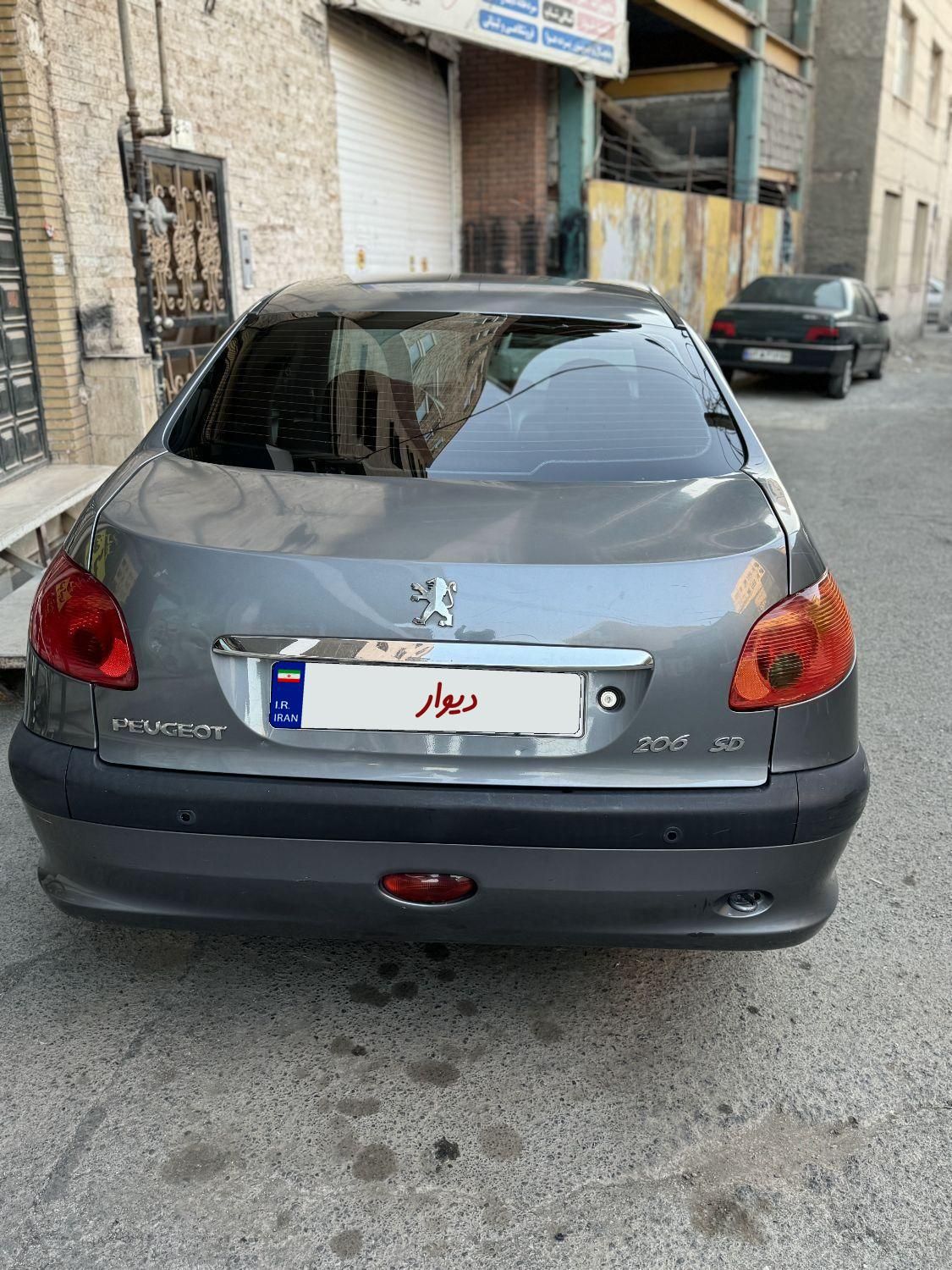 پژو 206 SD v8 - 1393