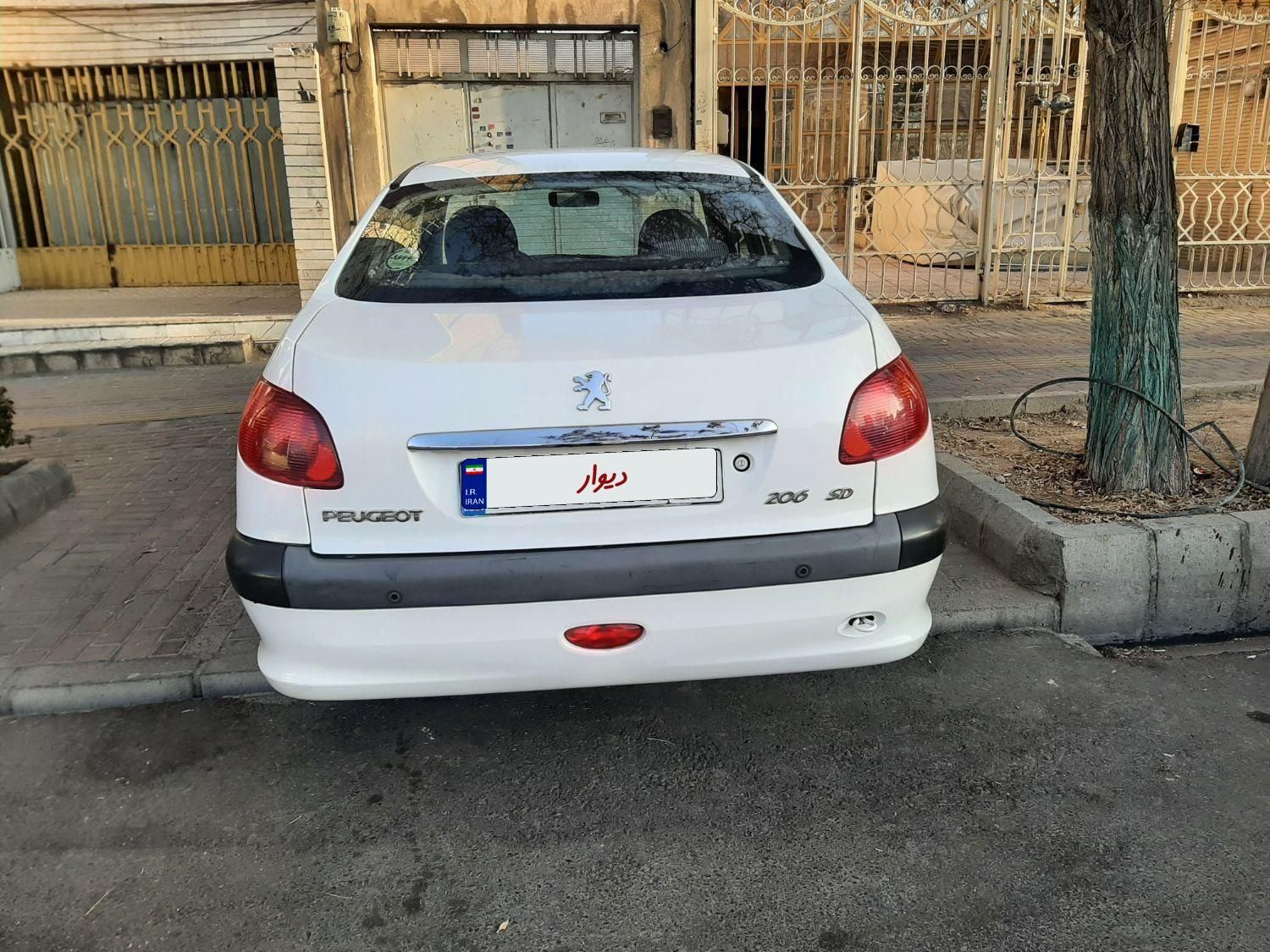 پژو 206 SD v8 - 1398