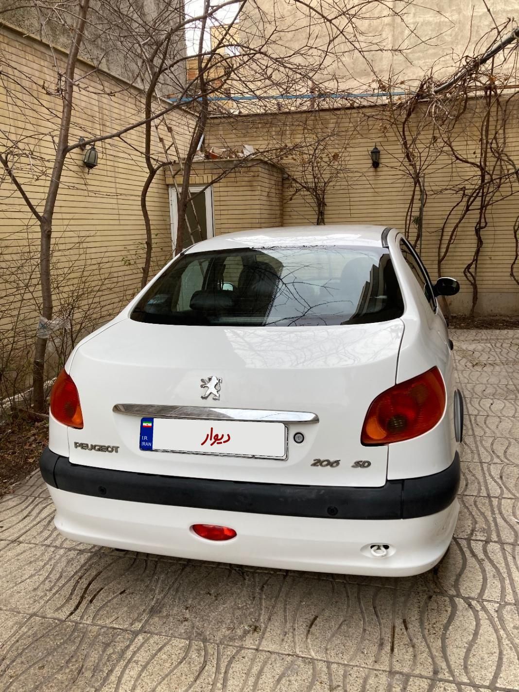 پژو 206 SD v8 - 1393